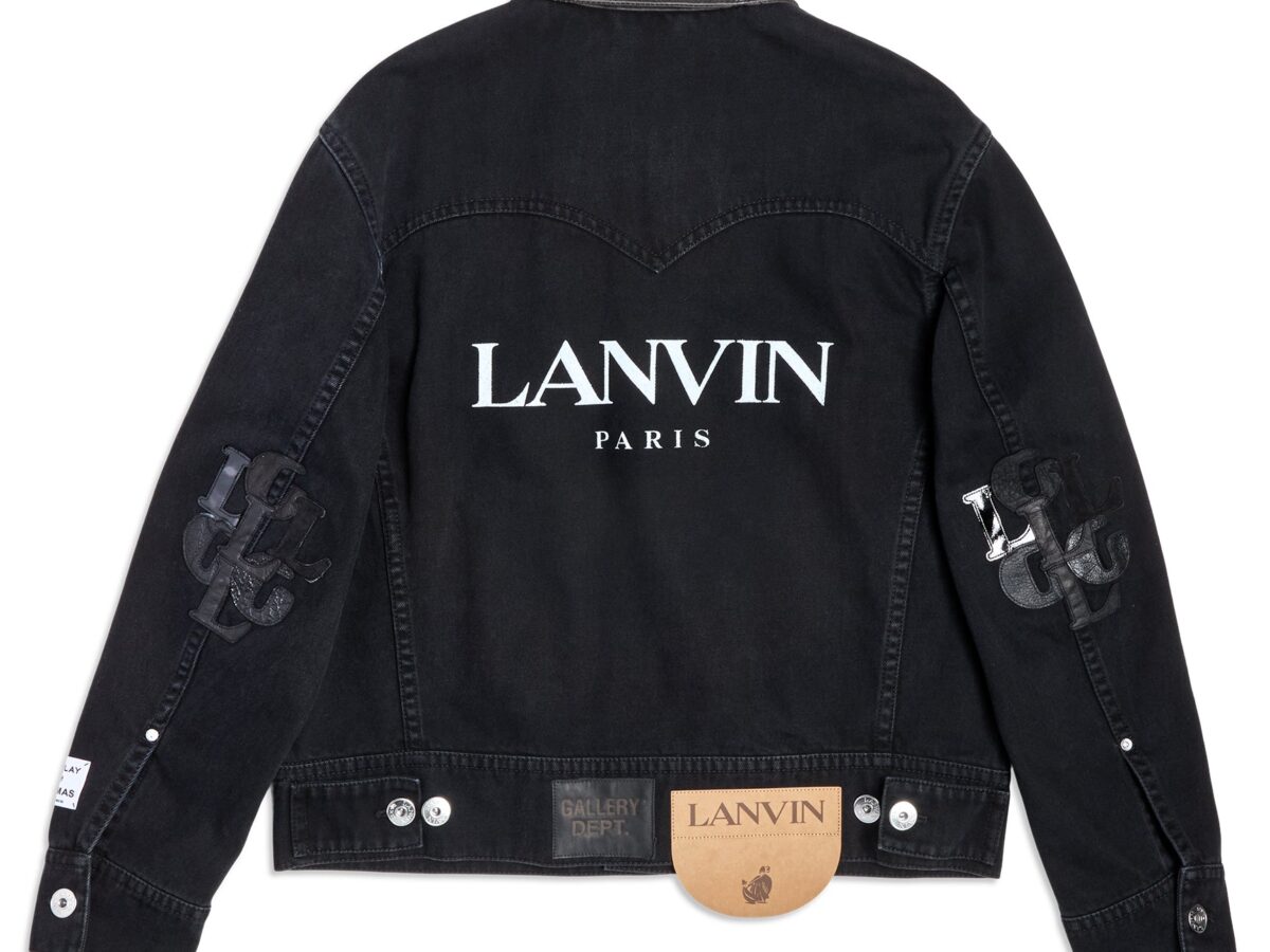 GALLERY DEPT X LANVIN DENIM JACKET