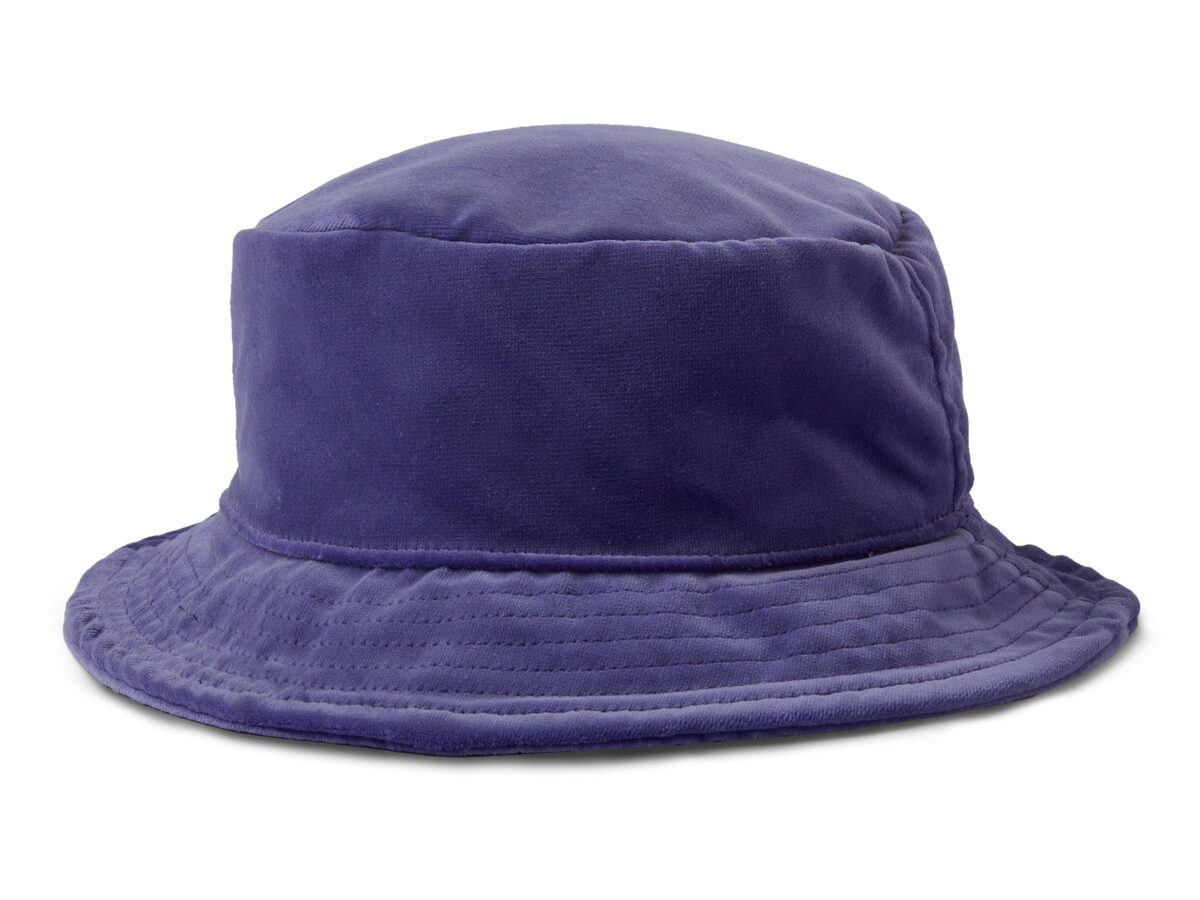 Gallery Dept. velvet-effect Bucket Hat - Purple